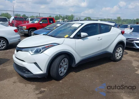 2019 Toyota C-Hr Le from USA, damaged, VIN NMTKHMBX8KR095134